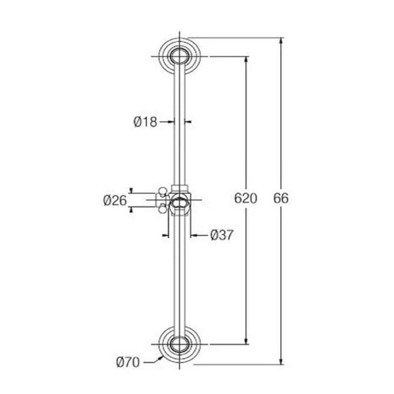 PB класически комплект за плъзгаща тръба с ръчен душ и душово шлаух в бронз 1208899072