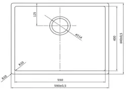 Lorreine 55R Luxe Иноксова мивка 55x40 см за плосък монтаж, под и над нивото на плота 1208912462