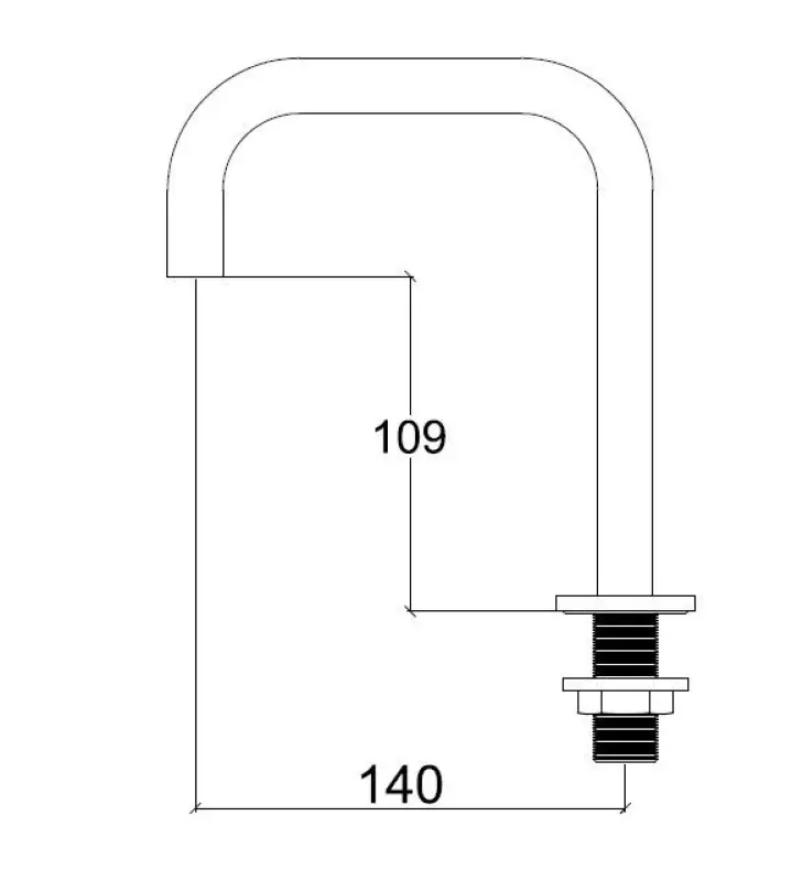 Водна революция Cruz 3-дупков смесител за умивалник матово черен 1208916602