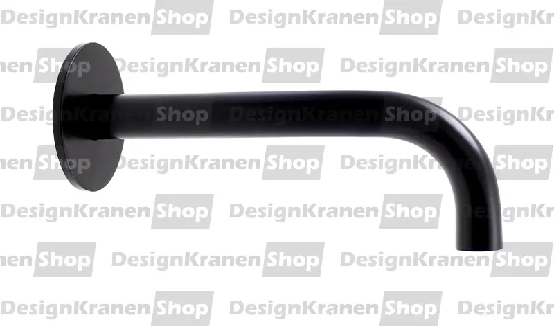 Водна революция Flow дебел излив матово черно 19cm T1671-19PR