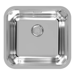 Caressi Basic Line Иноксова мивка 44.4x41.4, монтаж под, над и на нивото на плота CABLPP39R50 1208920574