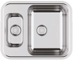Caressi Basic Line Иноксова мивка 46x56.5 , монтаж под, над и на нивото на плота CABLPP1532R50 1208920575