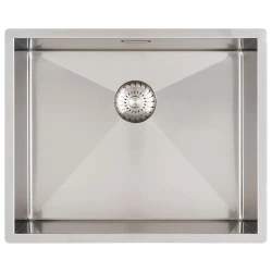 Caressi Иноксова мивка CAPP50R6R0 B50xL40xD18.5cm монтаж отгоре, отдолу и плосък 1208920587