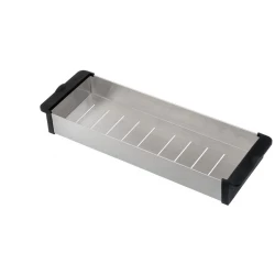 Caressi CACS 38cm Съд за остатъци от неръждаема стомана и черно 1208920595