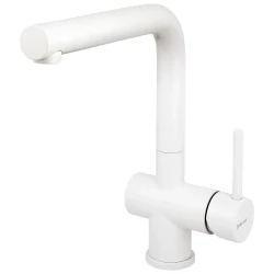 CARESSI White Line Смесител за кухня с една ръкохватка, неръждаема стомана CA108WH ECO 1208920611