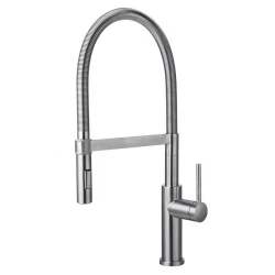 Caressi Смесител за кухня от неръждаема стомана с една ръкохватка CA117I ECO 1208920633