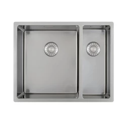Caressi 1,5 мивка CAPP3415R10 B34+B15xL40xD18.5cm безшевна запушалка 1208920660