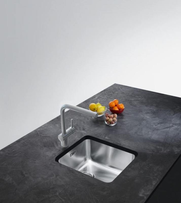 Franke Atlas Neo Кухненски смесител с въртящ се чучур, неръждаема стомана 115.0521.435