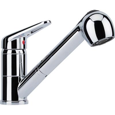 Franke Delta Novara Plus Кухненски смесител с издърпващ се душ, хром 115.0347.111