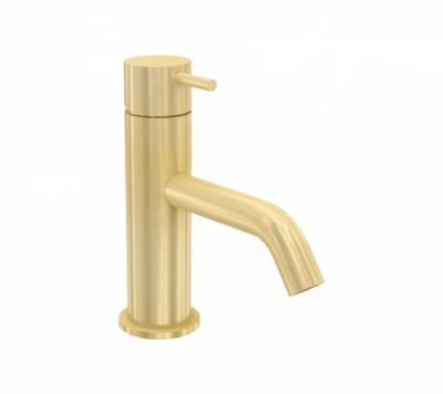 Waterevolution Flow смесител за умивалник PVD матиран светло злато T110WGE
