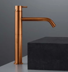 Waterevolution Flow смесител за умивалник за мивки PVD четкан мед T115CPE