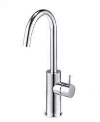 Водна революция Кран за умивалник модел Flow висок хром T1121FU01