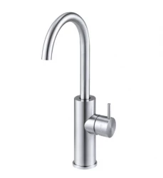 Водна революция Flow висок модел смесител за мивка от неръждаема стомана RVS T1121FUIE