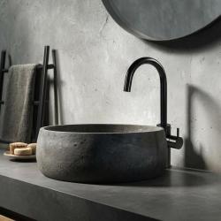 Waterevolution Flow мивка кран висок модел матово черно T1121FUPR