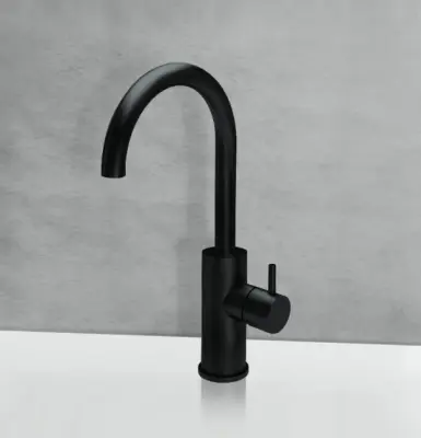 Waterevolution Flow мивка кран висок модел матово черно T1121FUPR