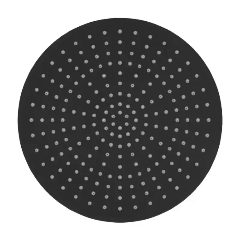 SB Rubinetterie Душ-колона Eco Air с вграден душ за спестяване на вода 30 см матово черно метално тяло 1208946745