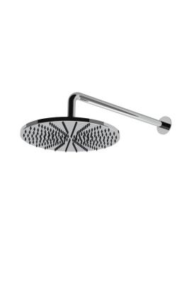 Waterevolution Flow душ за глава 250 mm с монтаж на стена от неръждаема стомана T164125IE