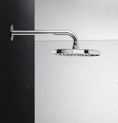Водна революция Душ глава Flow 300mm със стенна връзка Хром