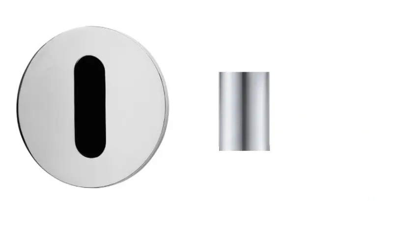 Вградена мивка с инфрачервен сензор от Waterrevolution Flow, захранваща се от електрическата мрежа, неръждаема стомана T118EEIE