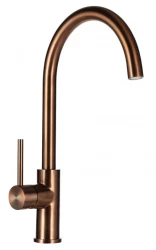 Lorreine Mersey Copper PVD Кухненски смесител с въртящ се чучур, мед 1208952360