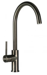 Lorreine Mersey Gunmetal PVD Кухненски смесител с въртящ се чучур,  Gunmetal 1208952361