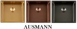 Lorreine Medway Gold PVD Златен кухненски смесител с въртящ се чучур 1208952364