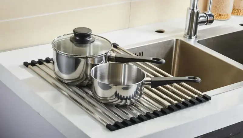 Magisso Алуминиева ролкова подложка за мивка 46 x 32 cm 30104000