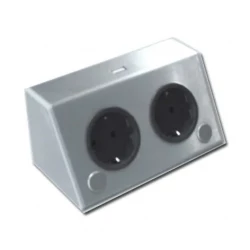 Контактна кутия с 2 гнезда и USB зарядно ST3900/A