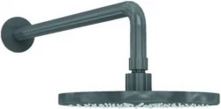 Водна революция Flow главен душ 250мм със стенна връзка Gun Metal T164125GME