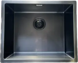 Ausmann Mosel Иноксова мивка в антрацит PVD Gun Metal, 50x40, монтаж под, над и на нивото на плота 067113