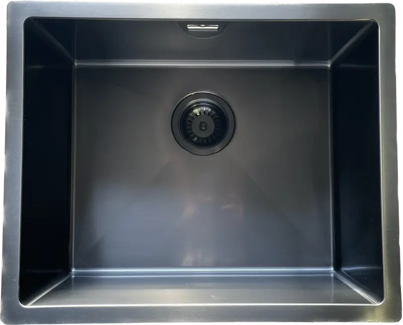 Ausmann Mosel Иноксова мивка в антрацит PVD Gun Metal, 50x40, монтаж под, над и на нивото на плота 067113