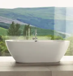 Waterevolution Flow свободностоящ смесител за вана с ръчен душ хром T13301