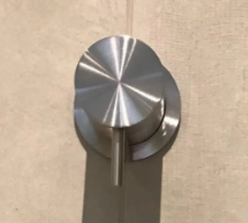 Вграден 2-посочен превключвател на Waterrevolution Flow, покрит с PVD, сатенено мед с кръгла розетка T1482RCPE