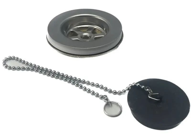 PB Unix фонтан и сифон за мивка със стопер верига в хром 1208953280