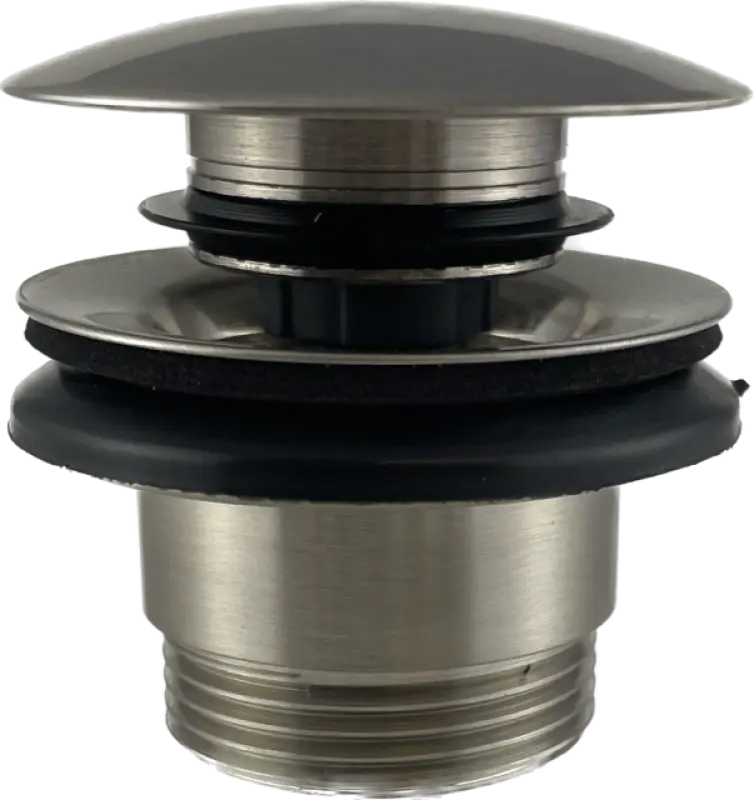 PB Unix запушалка за умивалник 1 1/4 затваряща се push up click clack неръждаема стомана 1208953285