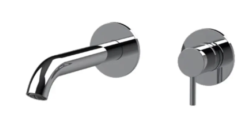 SB Round вграден смесител за умивалник хром 162мм