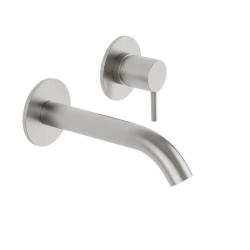 SB Round 316 вграден смесител за мивка от неръждаема стомана 132mm