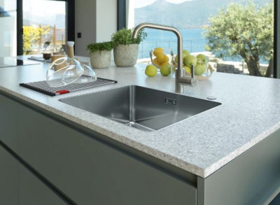 Franke Mythos MYX 210.55 Иноксова мивка 55x40cm, плосък монтаж 127.0638.277