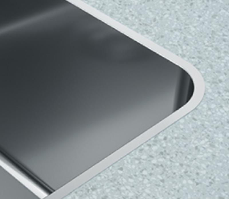 Franke Mythos MYX 210.55 Иноксова мивка 55x40cm, плосък монтаж 127.0638.277