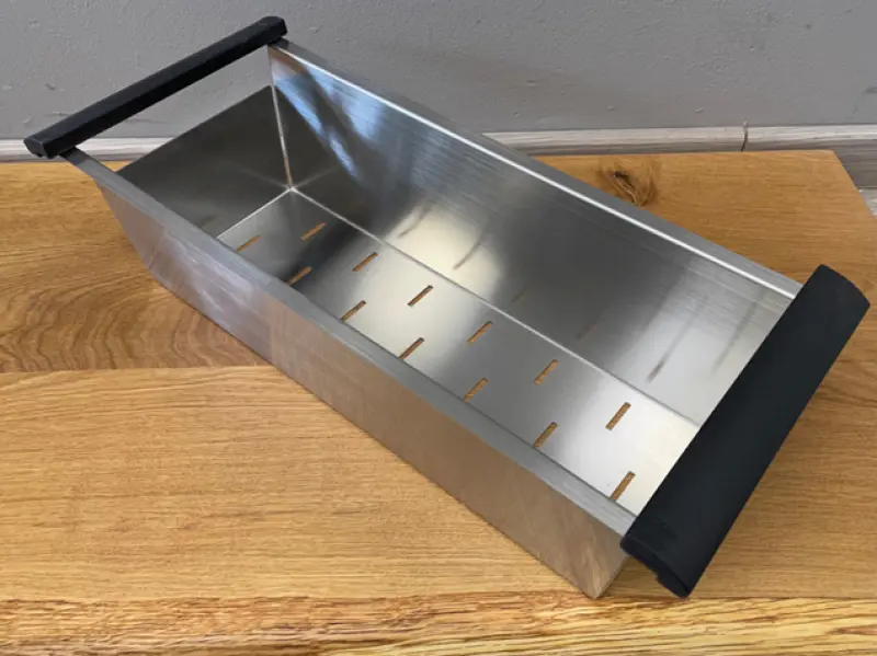 Ausmann Съд за остатъци неръждаема стомана 44x18cm за мивка с дължина 40cm 1208953722