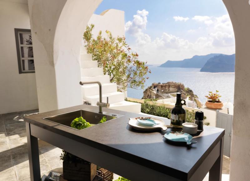 Franke Atlas Neo Кухненски смесител с въртящ се чучур, pvd gun metal 115.0628.207