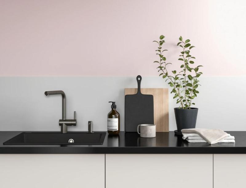 Franke Atlas Neo Кухненски смесител с издърпващ се чучур, pvd gun metal 115.0628.210