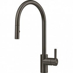 Franke Eos Neo Кухненски смесител с издърпваща се душ глава, pvd gun metal 115.0628.256