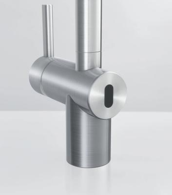 Franke Atlas Neo Сензорен кухненски смесител с въртящ се чучур, inox 115.0625.489