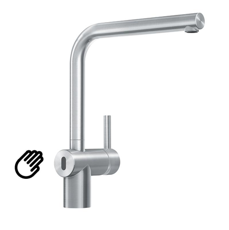 Franke Atlas Neo Сензорен кухненски смесител с въртящ се чучур, inox 115.0625.489
