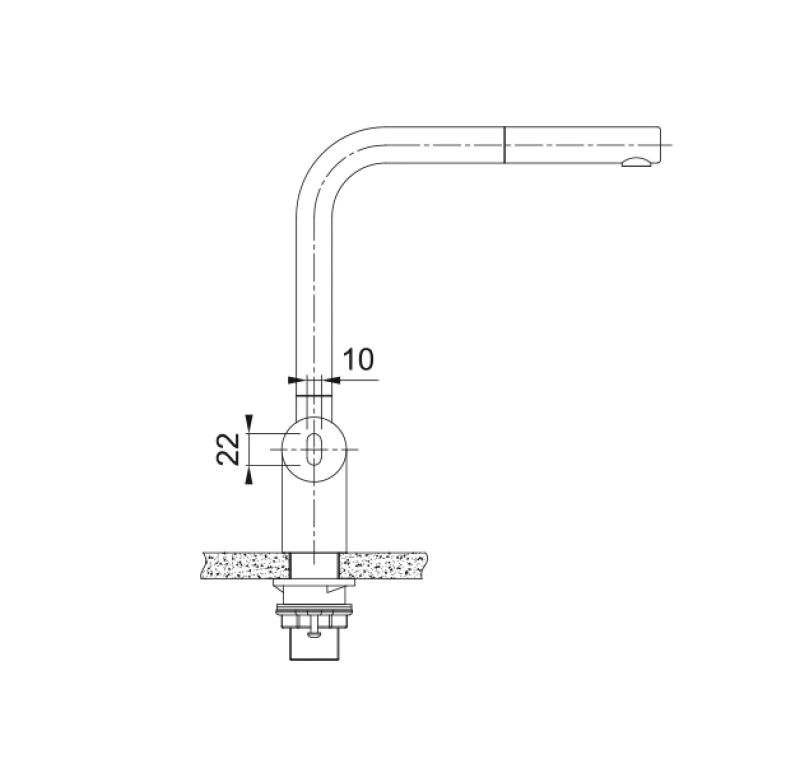 Franke Atlas Neo Черен сензорен кухненски смесител с издърпващ се чучур 115.0625.527
