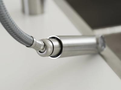 Franke Atlas Neo Сензорен кухненски смесител с издърпващ се чучур, inox 115.0625.523