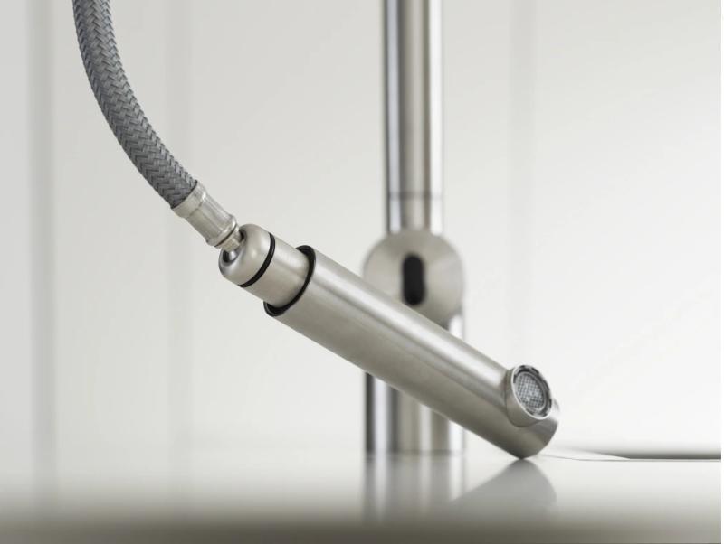 Franke Atlas Neo Сензорен кухненски смесител с издърпващ се чучур, inox 115.0625.523