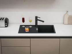 Franke Centro Кухненски смесител в матово черно с въртящ се чучур 115.0621.613