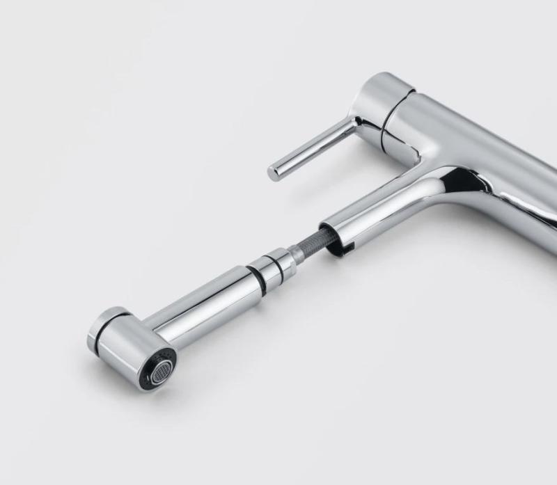 Franke Centro Кухненски смесител с издърпващ се душ, хром 115.0600.131